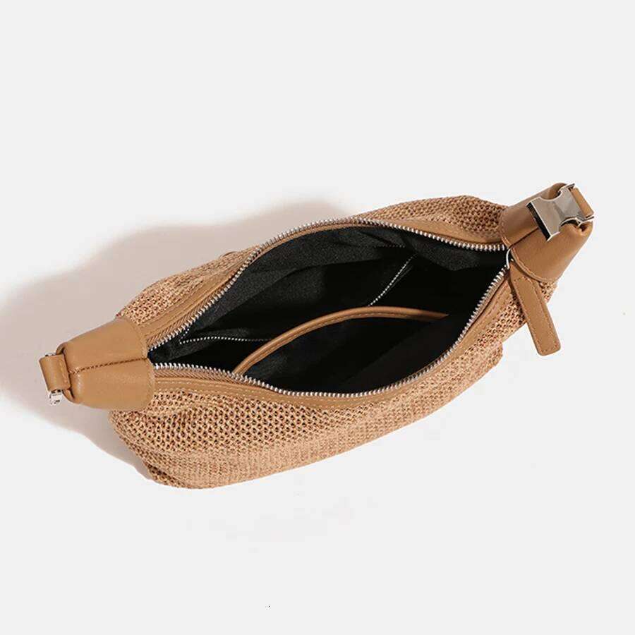 Designer Bag Straw-Woven Dumpling For Women Summer Vacation Beach Versatile Handbag Single-Shoulder Crossbody Bag Hobo Satchel Travel