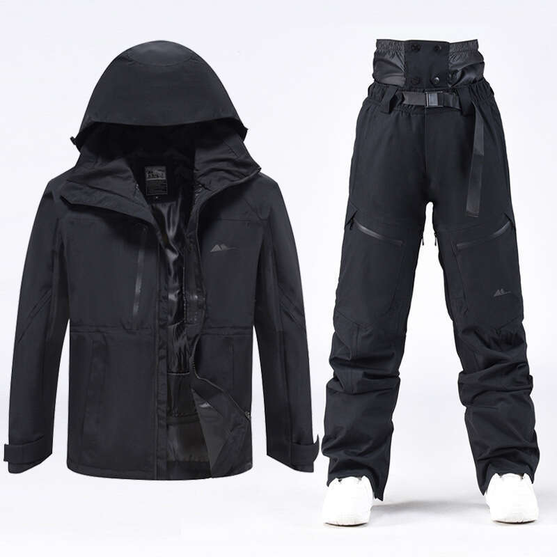 Ski Women Men, Single Double Board Skiing Suits Pants For Winter Outdoor Windproof, Waterproof, Warm And Thick New Models