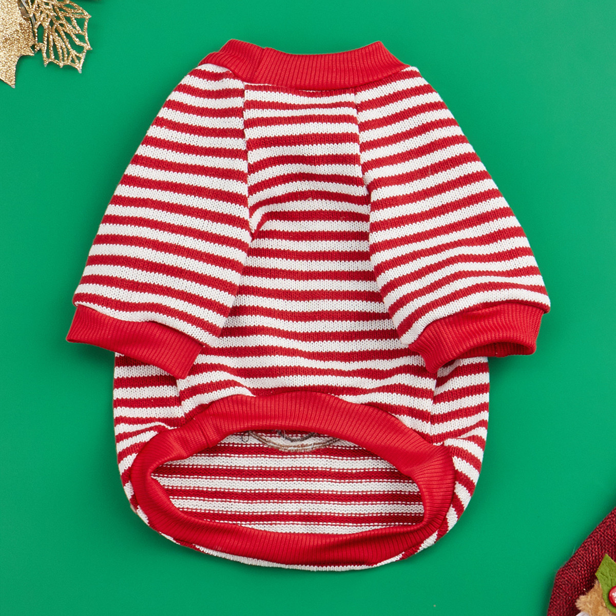 Festive Fall Pet Sweater for Dogs Cozy Holiday Outfit Christmas Essentials