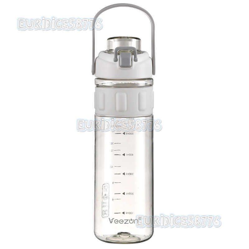 830ml Sports Water Bottle Simple Portable Graduated Student Cup Summer Large Capacity Outdoor Direct Drinking Space Cup H250911
