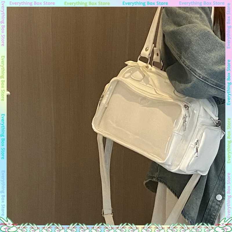 Anime TwoDimension Japanese Uniform Bag Jk Shoulder Bag Large Capacity Crossbody Versatile Badge Display Bag Doll Itabag W250911