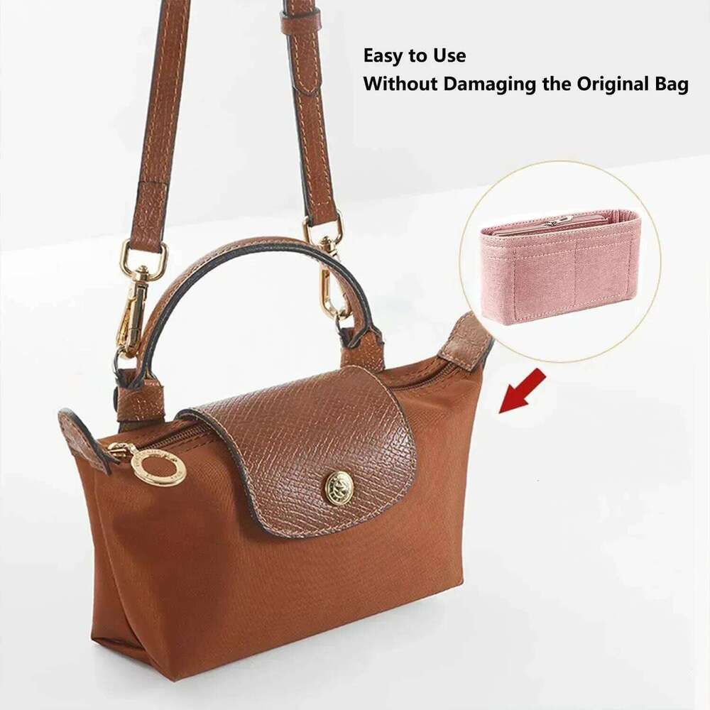 Tote Timid Storage & Finishing Inner Bag Liner Handbags Insert Organizer Fit Mini Size Anti-fouling Inner liner bag Storage bag