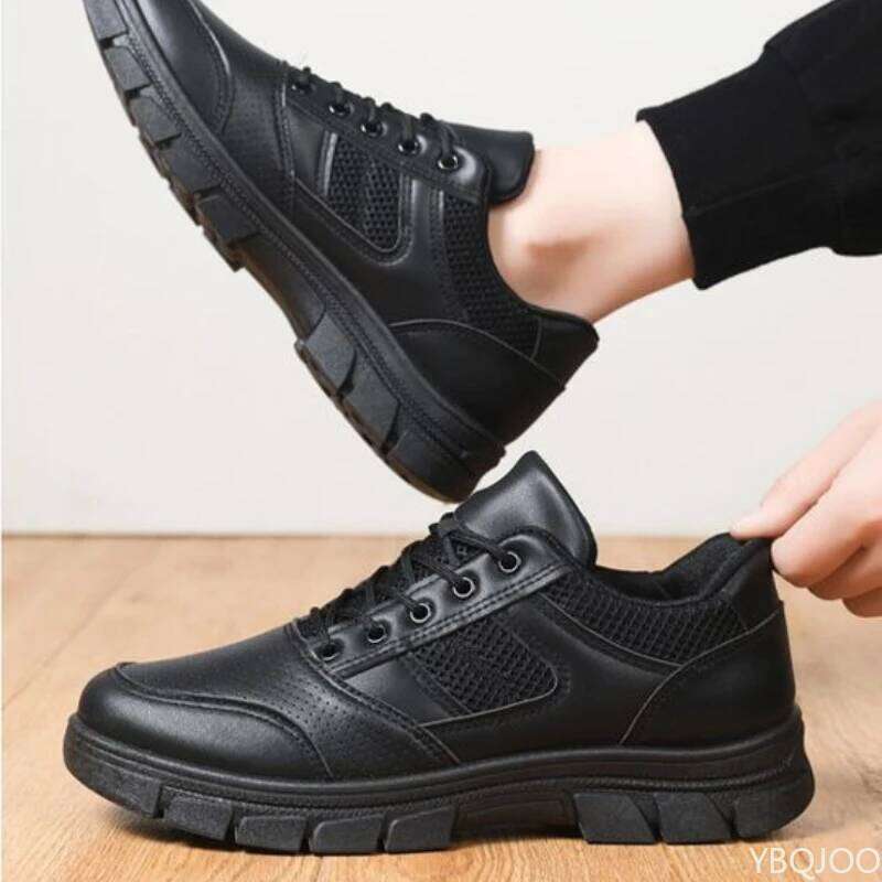 Spring Autumn waterproof anti slip men's are casual simple comfortable wear-resistant dirt resistant workwear shoes