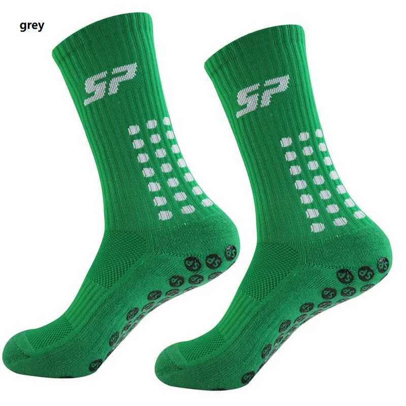 1 Pairs New Men Women Soft Breathable Antislip Football Socks Running Soccer Basketball Cycling Sports Grip Socks D250911