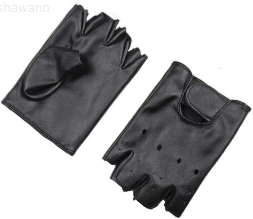 Long Keeper 411 Y Kids PU Leather Fingerless Gloves for Boys Girls Outdoor Sports GlovesW250911