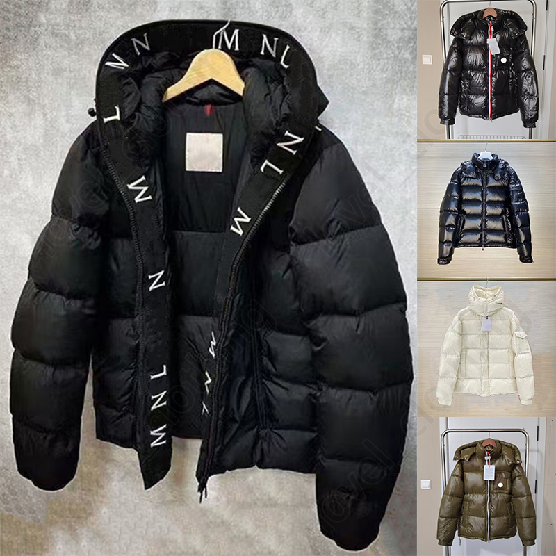 2025 Monclcer pufferjacket Designer canada Winter geesecoat mens Coat Thick Hooded Down Puffer Jacket with Body Warmer Zip Up White Duck geesejacket doudoune
