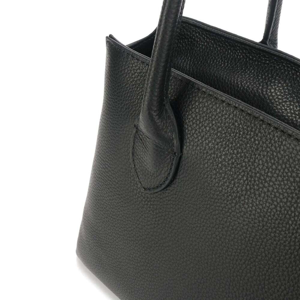 2025 Spring and Summer Leather Minimalist Style Versatile Tote Large Capacity Underarm Bag Cowhide Handbag Women