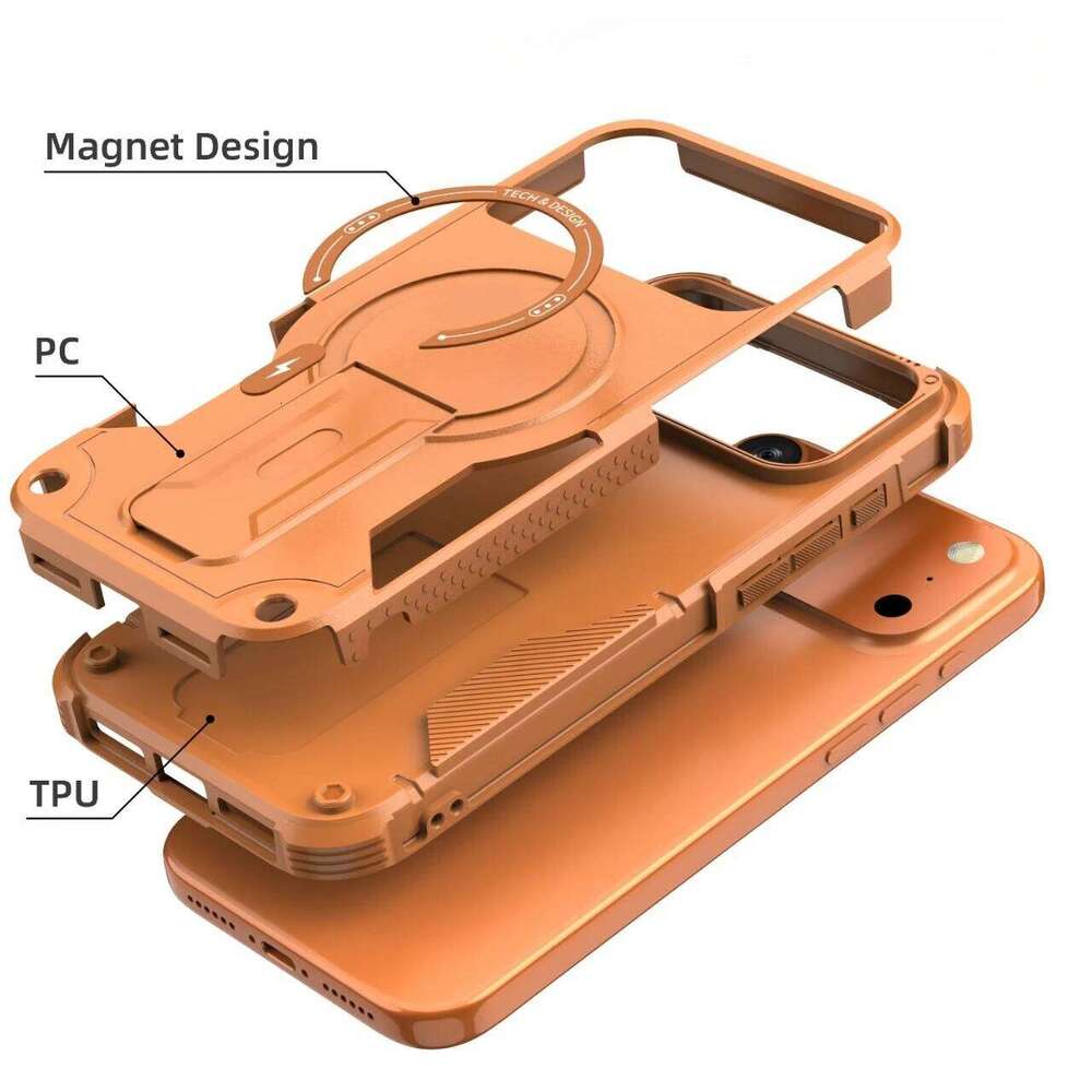 Military Protective Hard Armor Strong Case for Iphone 17 Air 16 15 Max Iphone17 14 13 12 Pro Iphone16 Iphone15