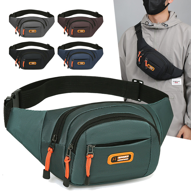 New Free Shipping Large Capacity Waist Bag Men Outdoor Sports Fashion Phone Bag Luxury Bag Women Waterproof Running Designer Bag Crossbody Business Ca