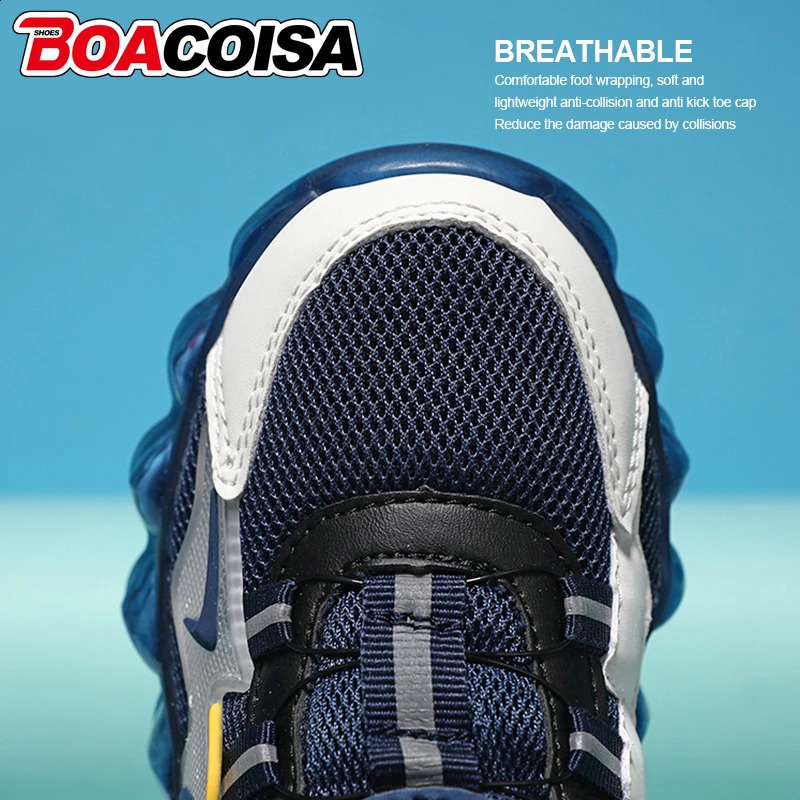 Childrens Sport Boys Fashion Running Leisure Mesh Comforthable Outdoor Kids Shoes Casual Light Sneakers Tennis 250910 XJ260303