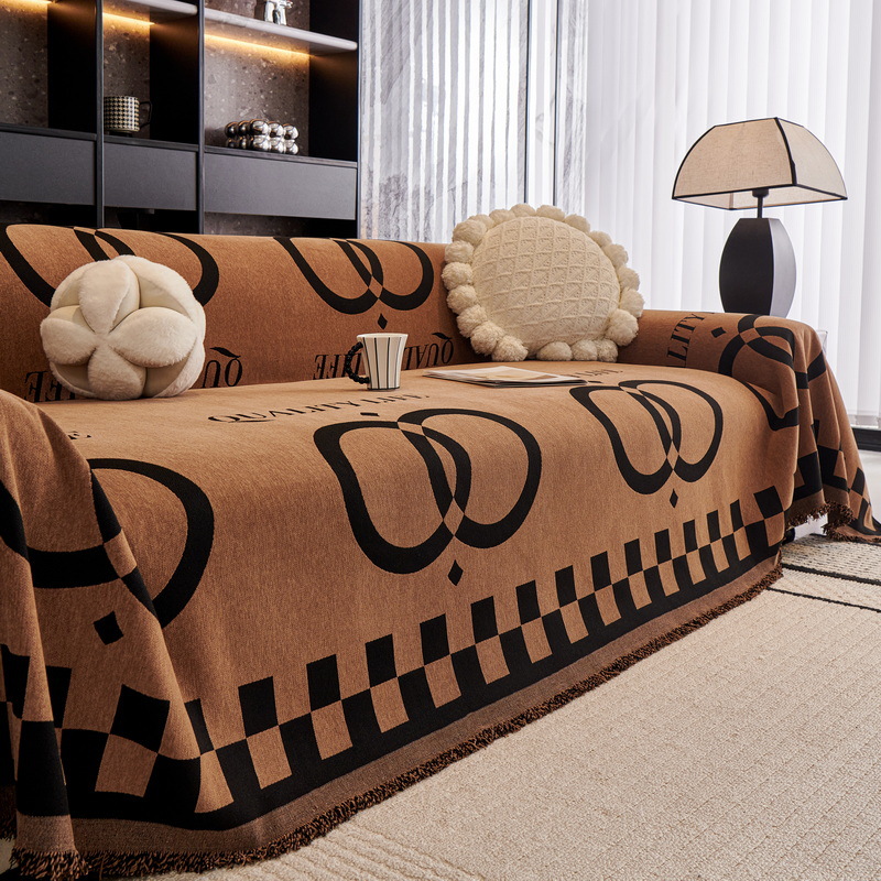 Designer Sofa Covers Blanket Non-Slip Sectional Couch Covers Luxury L Shape Cat-Scratch Sofa Slipcover for Furniture Bed Couch Sofa Large Size Custom 
