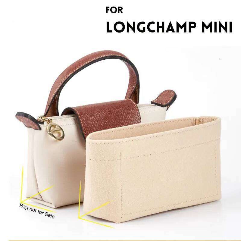 Tote Timid Storage & Finishing Inner Bag Liner Handbags Insert Organizer Fit Mini Size Anti-fouling Inner liner bag Storage bag