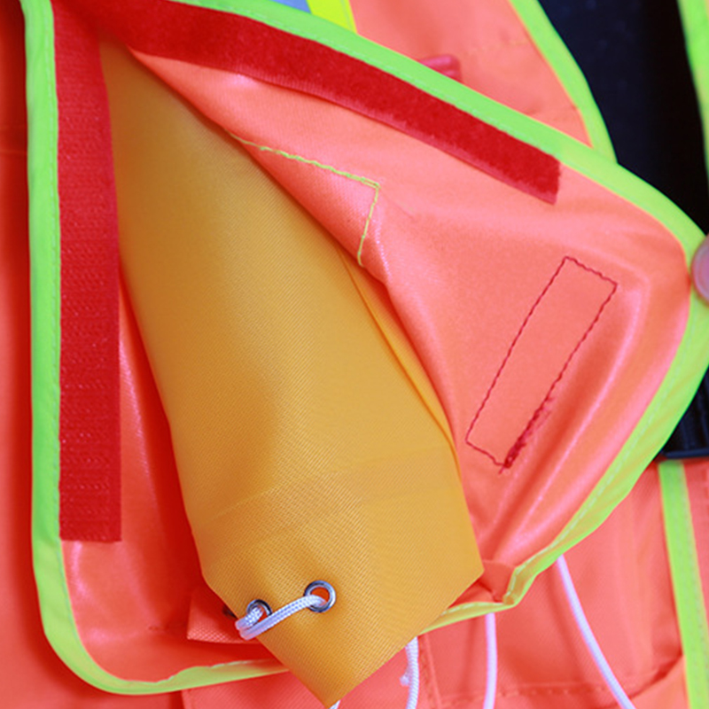 inflatable life vest rescue vest life jacket Maritime travel and sightseeing Wear-resistant Reflective style Lightweight and easy to carry