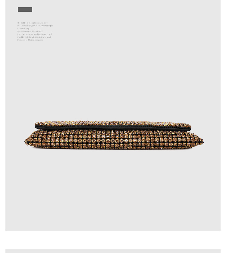 Free Shipping Designer Bag Cross-border Wholesale Luxury Bag Evening Bags For Women 2025 Fashion Trend Chain Rhinestone Bag Versatile Hand-sewn Crossb