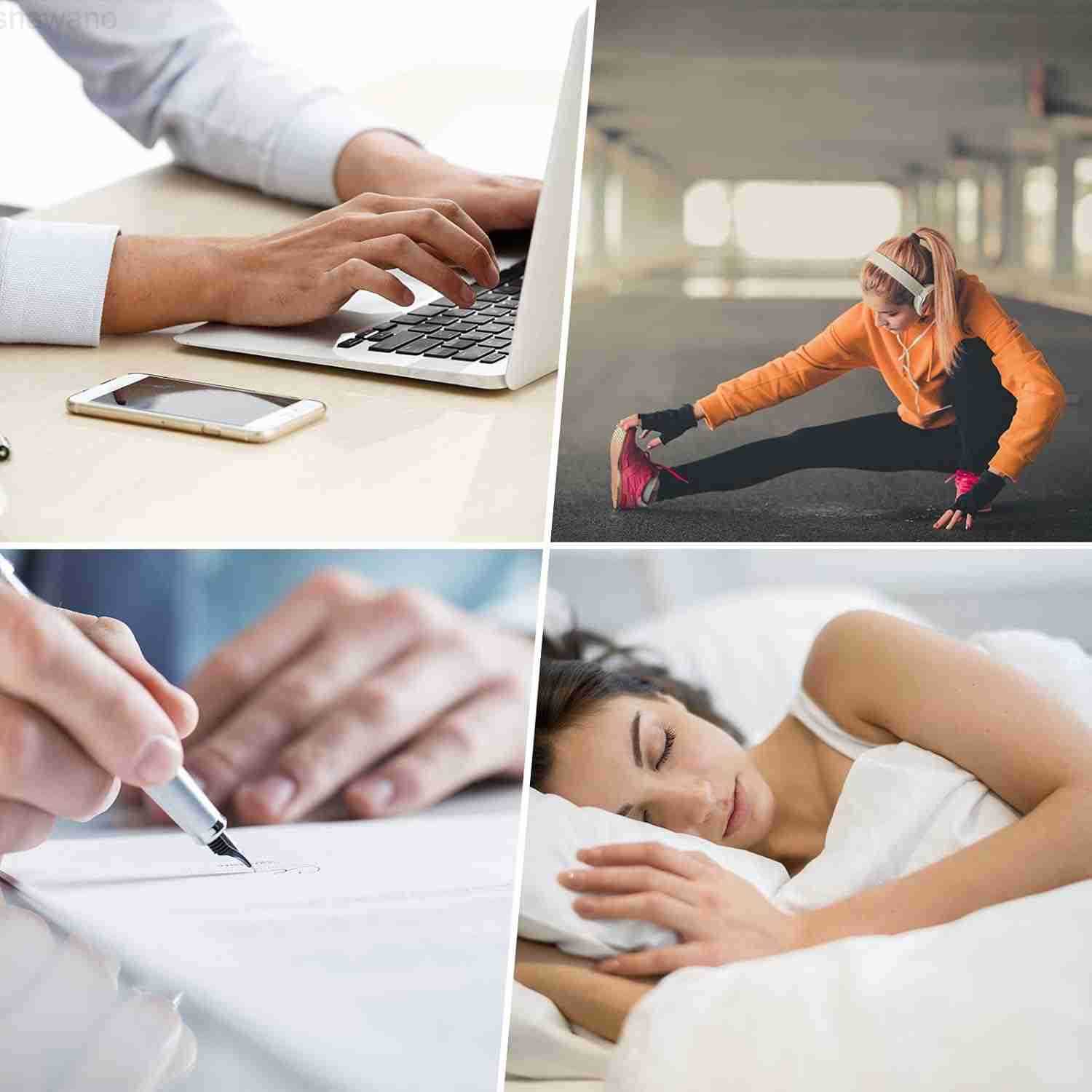 Arthritis Gloves for Women Men Fingerless Breathable Moisture Wicking Arthritis Compression Gloves for Relieving Carpal Tunnel Aches Rheumatoid Pains 