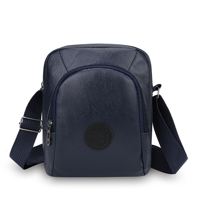 New Fashion Soft Free Shipping PU Designer Bag Single Shoulder Small Bag Casual Sports Men S Crossbody Bag Luxury Bag Business Portable Commuting Vers