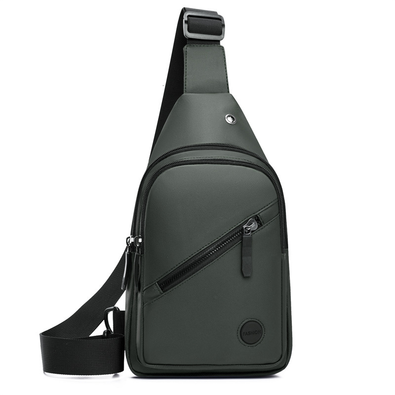 2025 Men S Chest Bag Fashion Versatile Solid Color Simple Designer Free Shipping Bag New Large Capacity Luxury Bag Outdoor Travel Portable Waterproof 