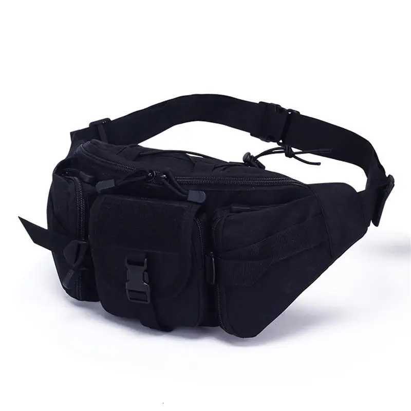 Male Sports Army Enthusiast Bag Outdoor Large Capacity Waterproof Waist Bag Cycling Travel Running Multifunctional Chest Bag Z250911
