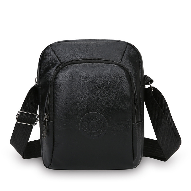New Fashion Soft Free Shipping PU Designer Bag Single Shoulder Small Bag Casual Sports Men S Crossbody Bag Luxury Bag Business Portable Commuting Vers