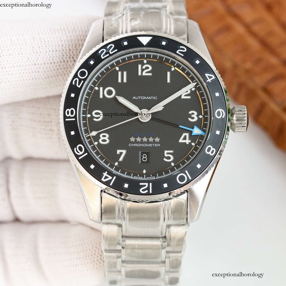 SPIRIT ZULU TIME AAAAA 5A Quality SuperClone Watches 42mm Men L3.812.4.63.6 Sapphire Glass Automatic Mechanical Clone ETA-2892 Movement mens watch 01 CF6