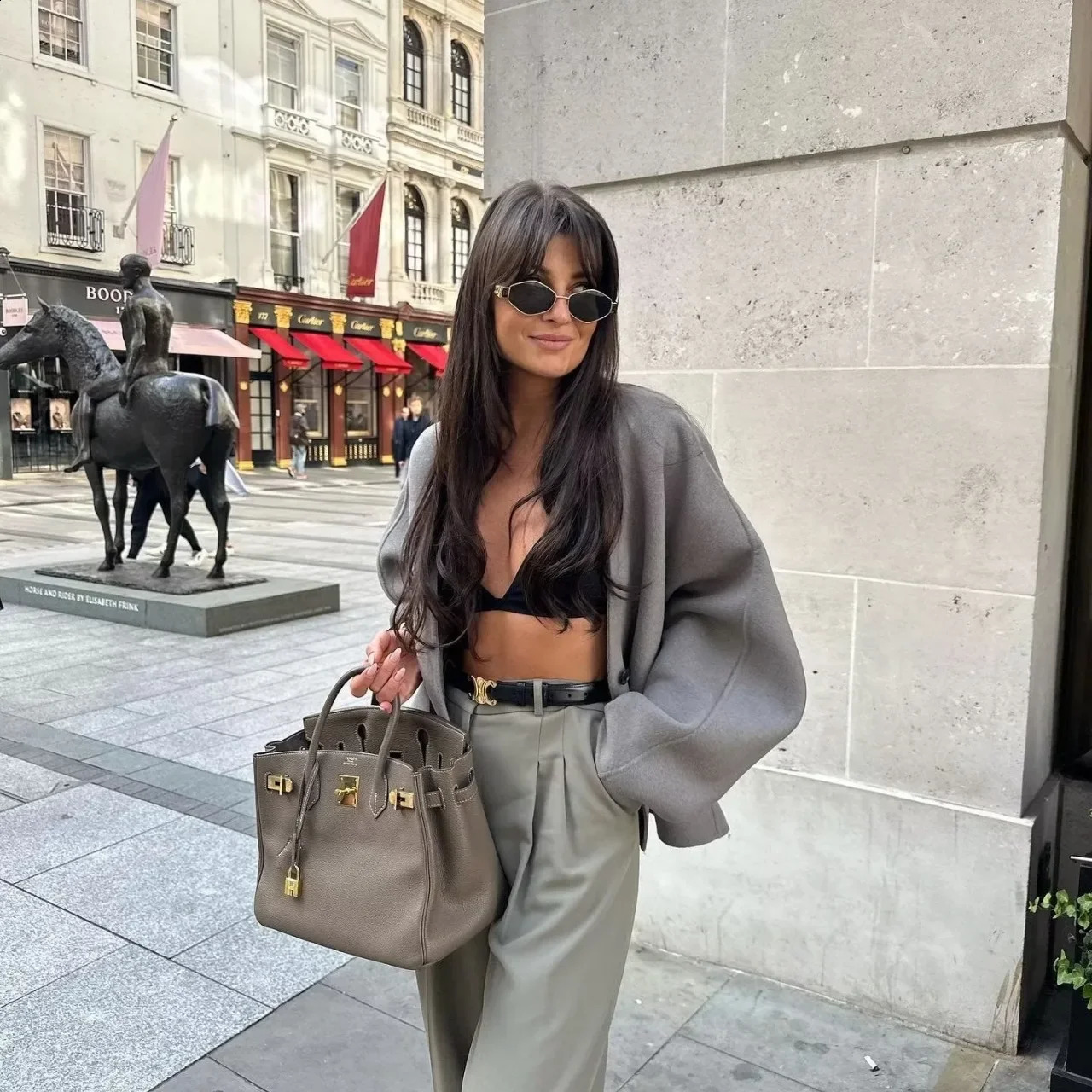 Style American Womens Jacket Vneck Woolen Kimono Spring Top Crossborder Ecommerce Fashion 250911