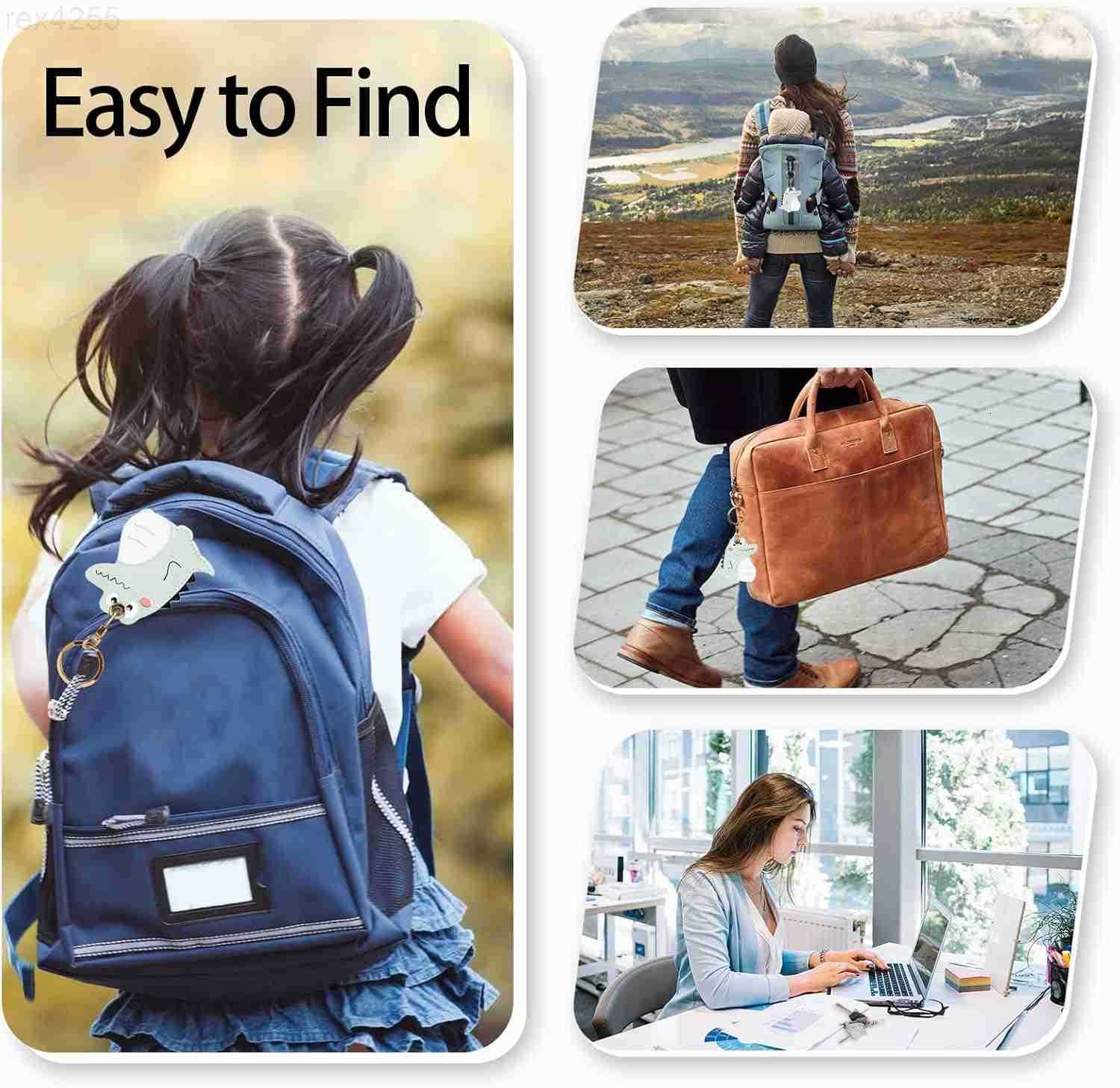 Keychain Case Holder Compatible withTag GPS Airtag Keychain Finder Tracker with Key Ring AntiScratch Protective Air Tag CoverW250911
