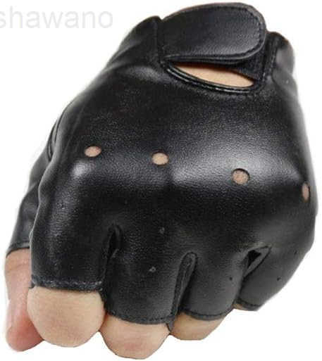 Long Keeper 411 Y Kids PU Leather Fingerless Gloves for Boys Girls Outdoor Sports GlovesW250911