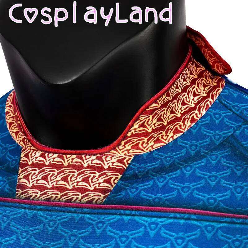 The Boys Homelander Cospaly Supe rhero Costume Adult Man Halloween Costumes An tony Starr Jumpsuit Cloak Blue Bodysuit