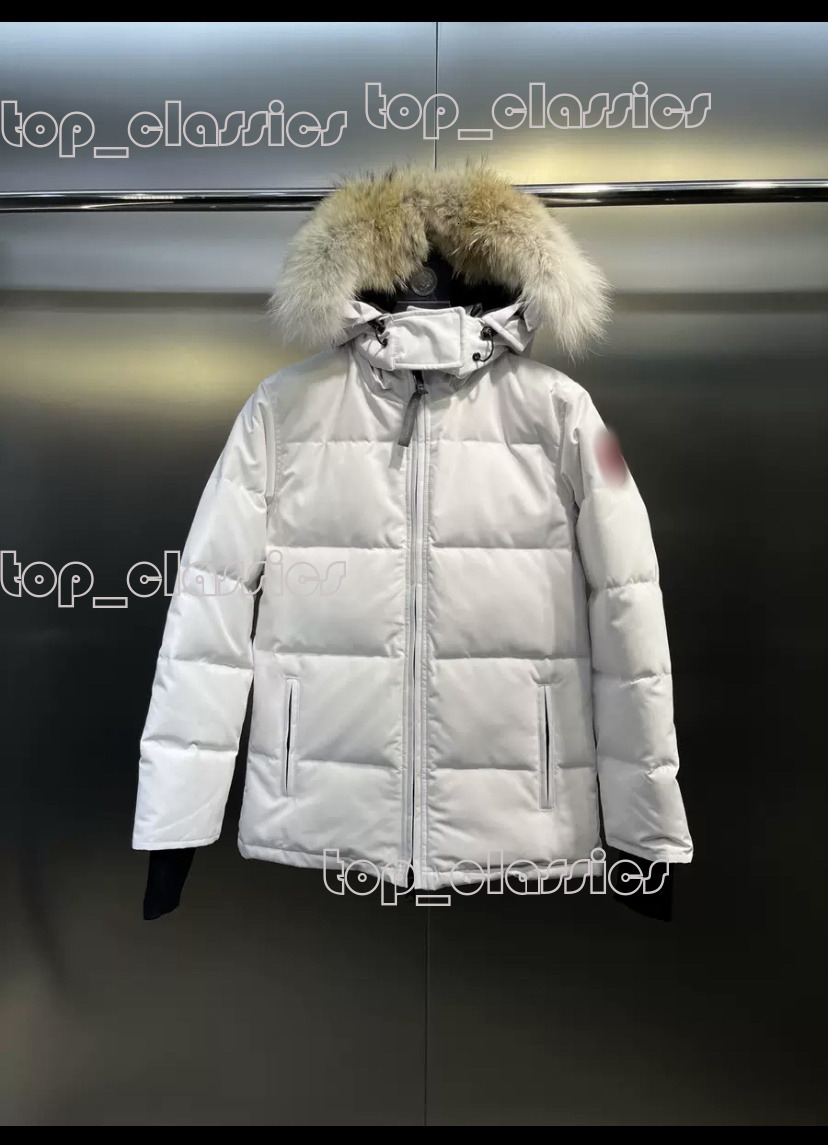 Designer Men's And Women's Canada Puffer Winter Down Jackets, Classic Red And Blue Logo Design, Windproof, Thick, Warm And Fashionable Canada Jacket 8e8