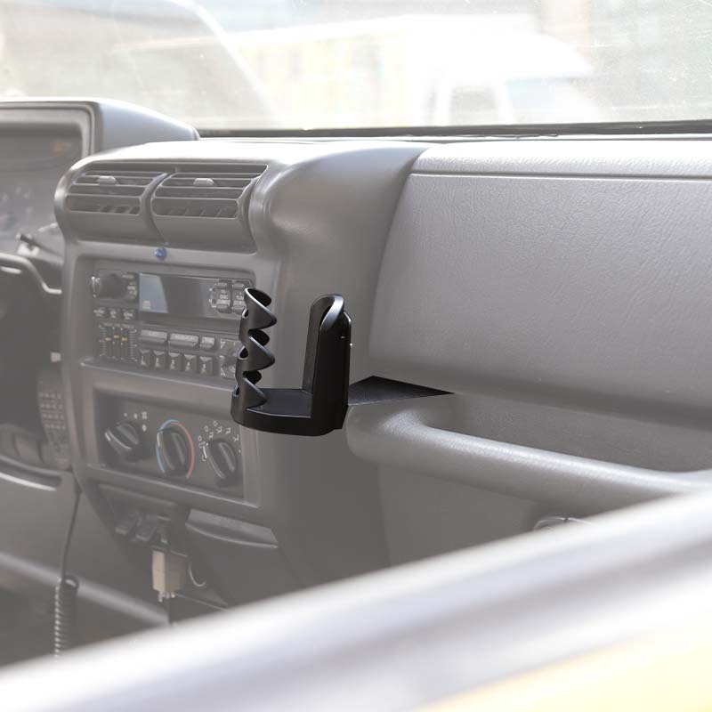 ABS Black Car Water Cup Stand For Jeep Wrangler TJ 1997-2006 Interior Decoration Accessories