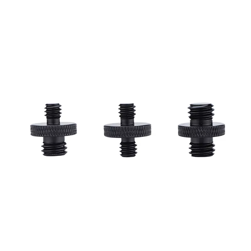 Conversion Screw Thread 1/4 to 1/4 3/8 Male To Female Mount Adapter Tripod Screw Mount For Camera Flash Tripod Ring Light Stand Screw Mic Mount DSLR S