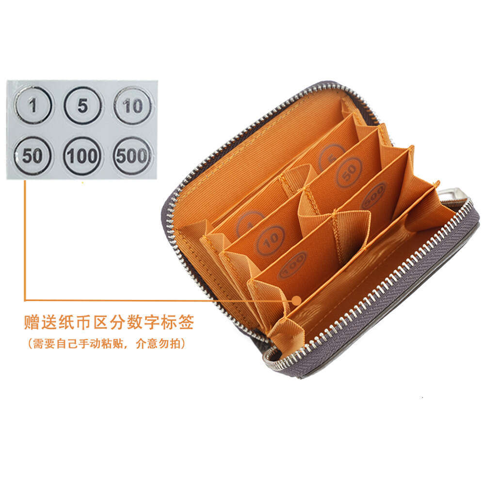 Fashion Top Layer Cowhide Women's Wallet Short Genuine Leather RFID Compartment Coin Purse Card Holder Color Block designer wallet B5