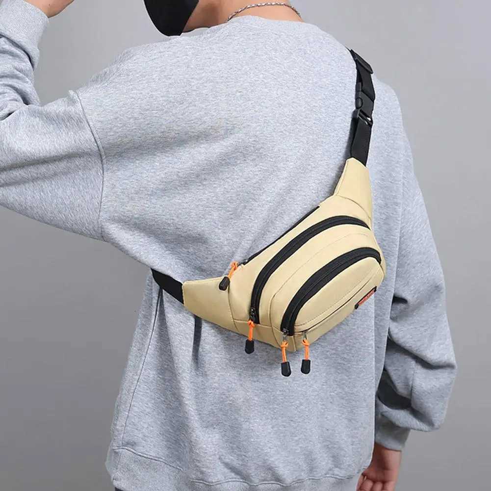 New Waist Bag for MenWomen Sports Running Phone Pack Multifunctional Work Cash Wallet Business Money Pouch Z250911