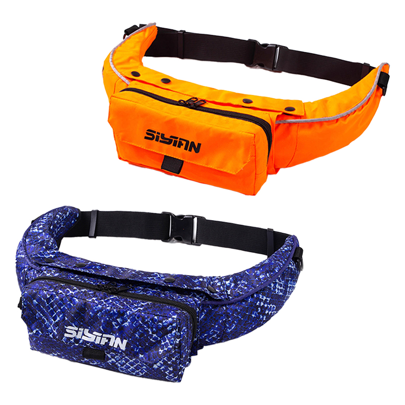 Inflatable waist belt Inflatable life buoy jacket life Water rescue High buoyancy Durability Convenient, fast and simple