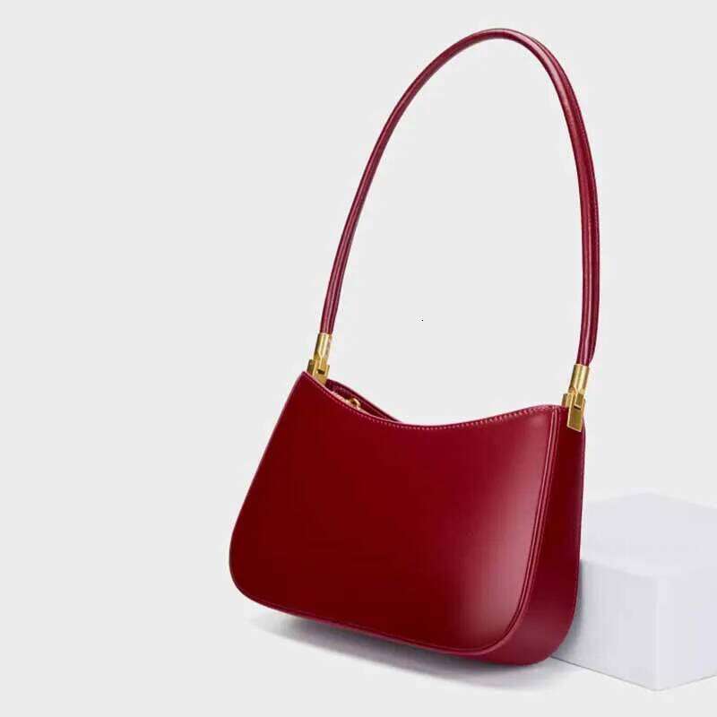 New Fashion Retro Solid Color Leather Shoulder And Armpit Casual Women S Handbags Designer Bags For Women