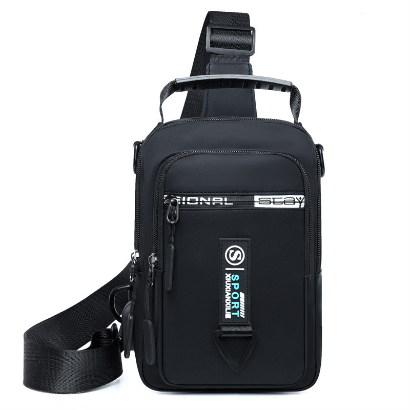 Men S Chest Bag New Sports Cycling Luxury Bag Crossbody Bag Designer Bag Casual Free Shipping Outdoor Handbag Versatile Lightweight Business Shoulder 