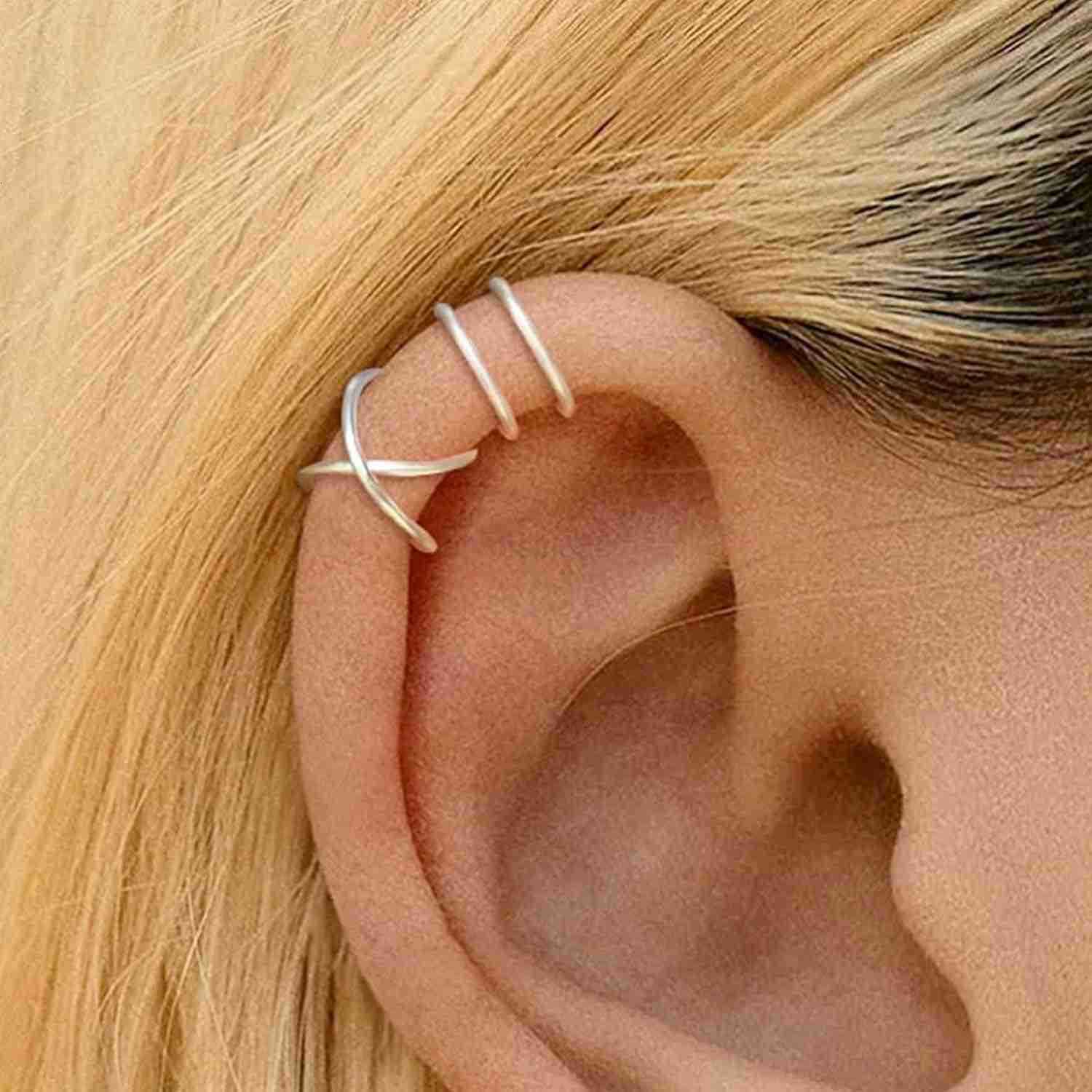 Ear Cuff Earrings for Women Non Piercing Faux Earring Cuff Rose Gold Earring Cuffs Non PiercedW250911