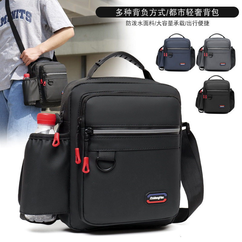 Trendy Luxury Designer Bag Bag Men Single Shoulder Bag Water Resistant Oxford Cloth Crossbody Free Shipping Bag Business Men S Travel Handbag Casual S