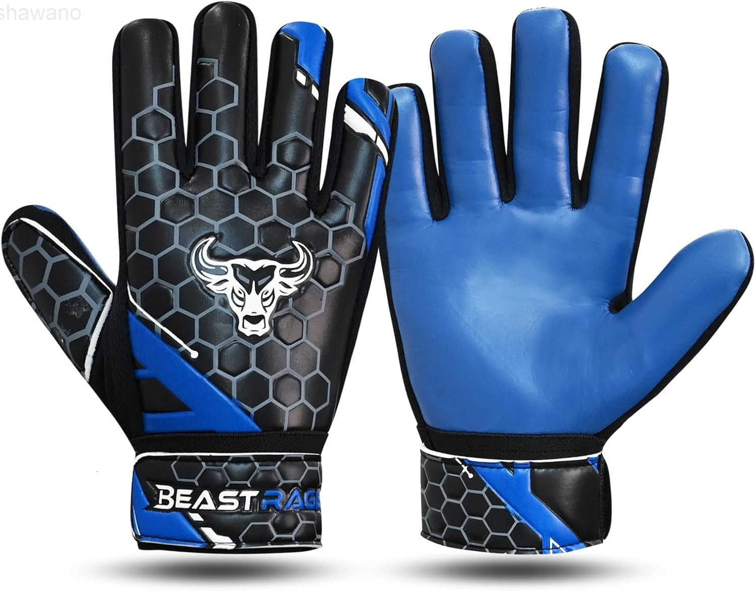 Soccer Goalkeeper Gloves for Kids Boys YouthSoccer Goalie Gloves 4MM AntiSlip Latex Palm Double Wrist SupportAll Weather Football GlovesW250911