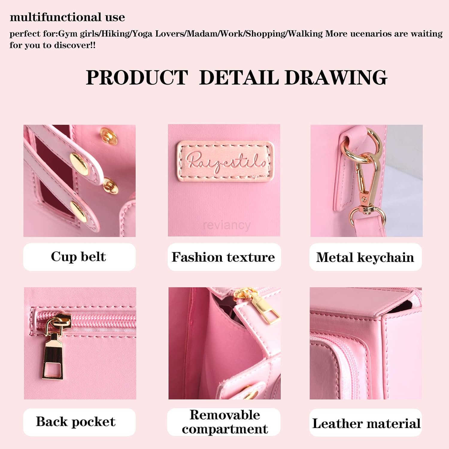 Bag Crossbody for Stanley Cup Purse Water Bottle Bag Holder Crossbody with Stanley Cup Adjustable Women Shoulder Strap BagW250911