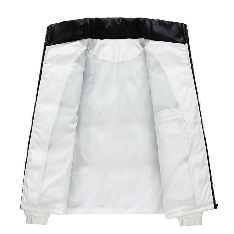 New Autumn Winter Stand Collar Couple Men Windproof Coat Ins Trendy Outerwear Men's Down Cotton Jacket