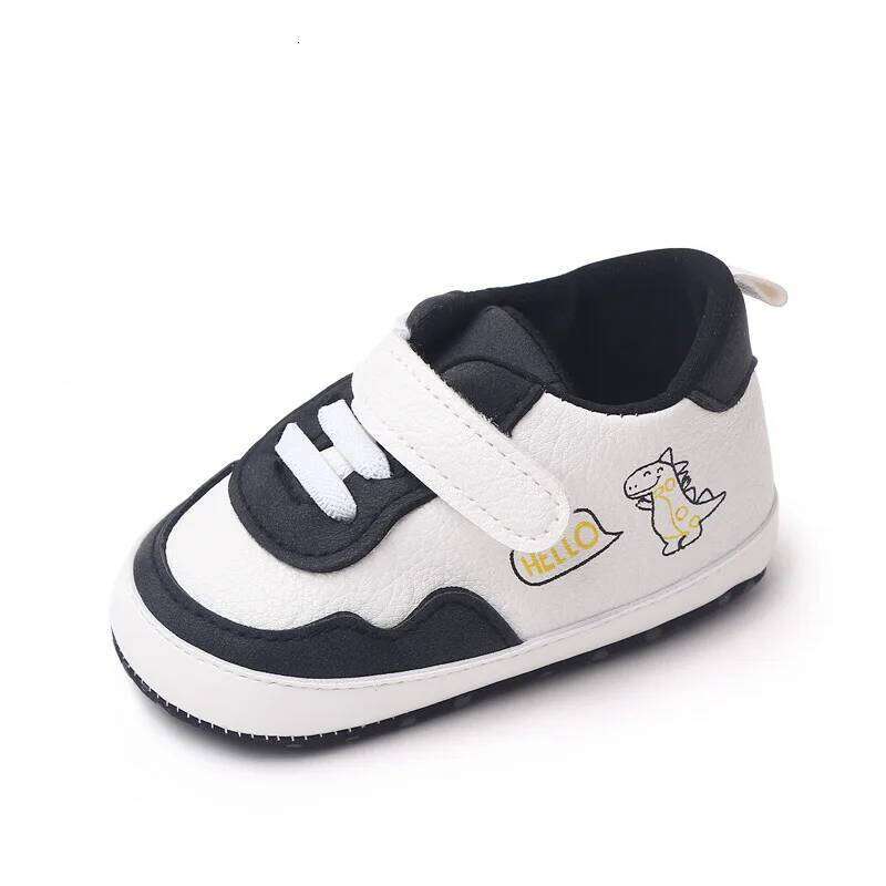 2025 New Baby Casual Fashion Spring Autumn Toddler Shoes Sneakers Soft Sole Newborn Boys Girls PU First Walkers