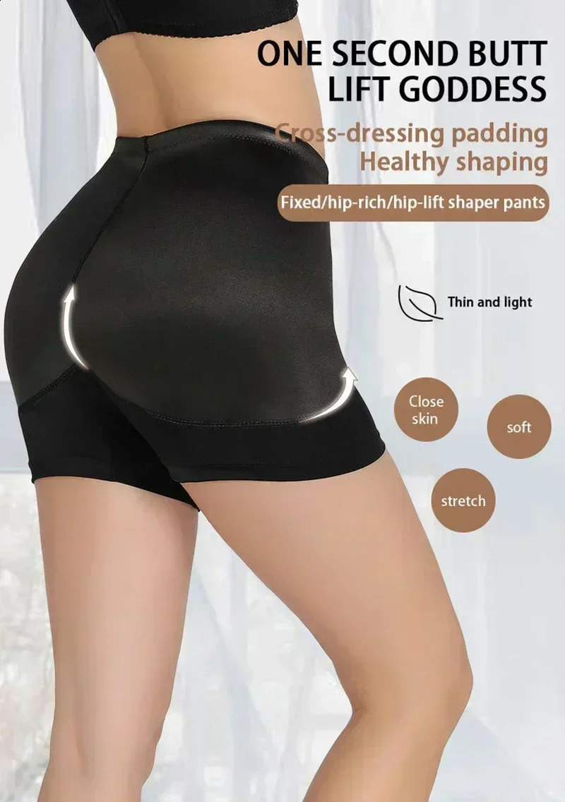 Sexy Butt Lifter Booty Pads Hip Enhancer Shapewear Padded Underwear Waist Trainer Slimming Body Shaper Fajas Colombianas Girdles 250911