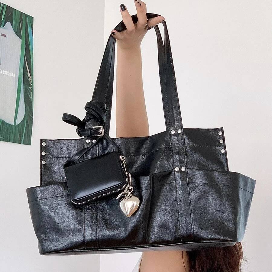 Korean Fashion Underarm Shoulder Autumn trend new designer bag Bag For Female Armpit Silver Women Crossbody Bags Luxury Y K Multiple Pockets Big Handb