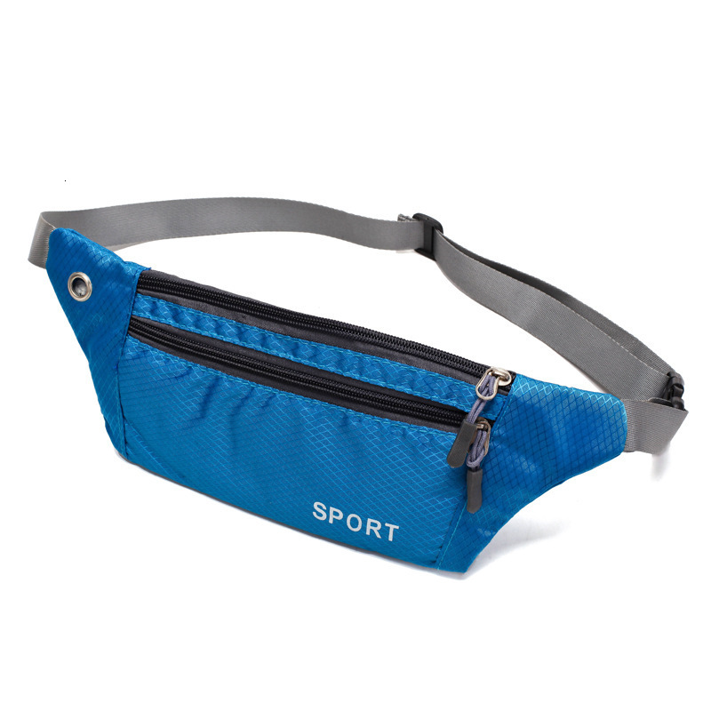 Luxury Bag New Close Fitting Waist Designer Bag Bag Oxford Cloth Men And Women Mobile Phone Free Shipping Bag Outdoor Sports Running Lightweight Waist