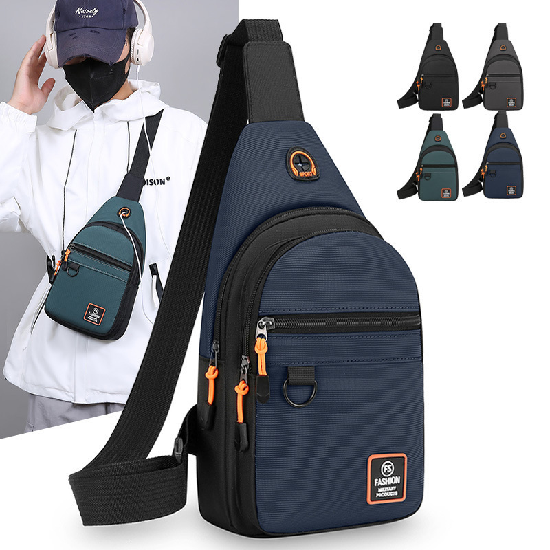 Free Shipping Men S Chest Bag Crossbody Bag Large Capacity Waterproof Luxury Bag Outdoor Casual Designer Bag Shoulder Bag Sports Chest Backpack Busine