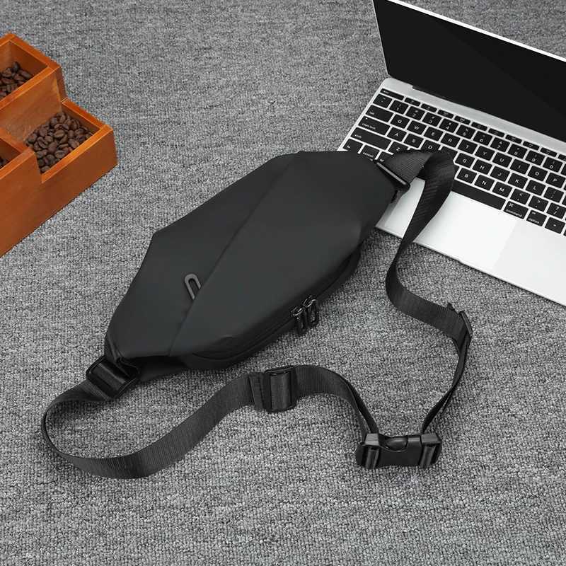 1 casual waist bag outdoor sports crossbody bag mens chest bag mens travel hip bag Z250911