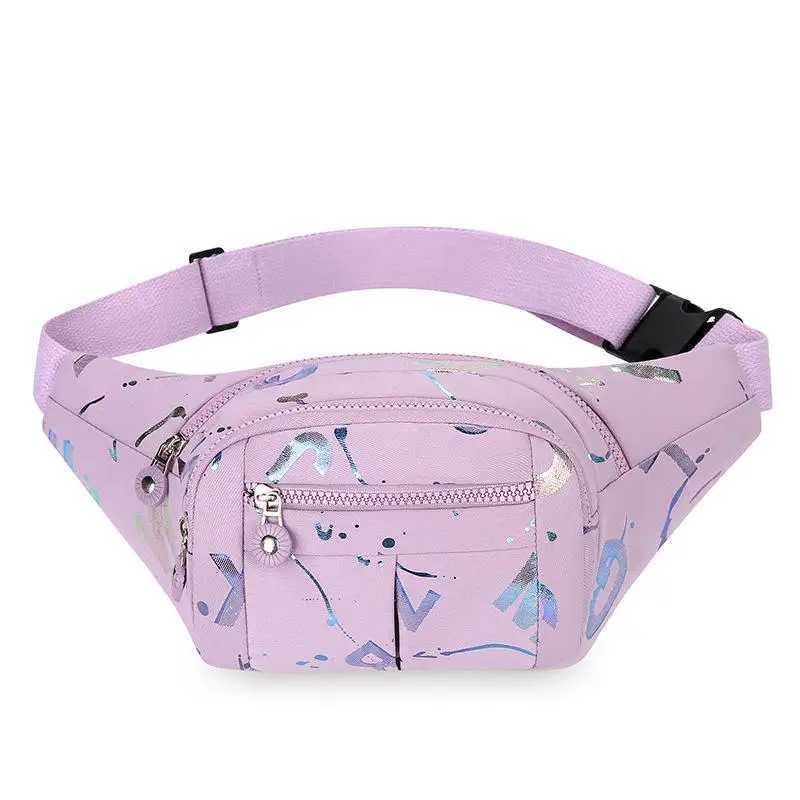 Women Fashion Waist Packs Multipocket Shoulder Bag Waterproof Chest Bag Adjustable Strap Casual Travel Sports Bag Z250911