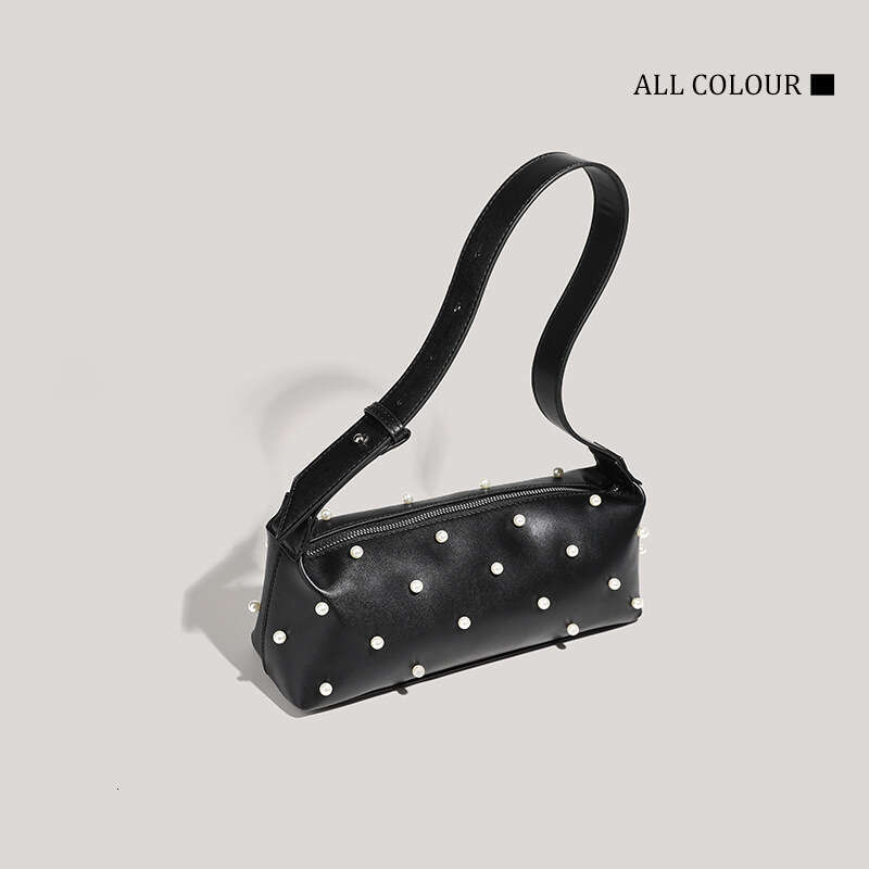High-End Pearl Handbag Designer Bags Baguette Niche Underarm Commuter Shoulder Bag