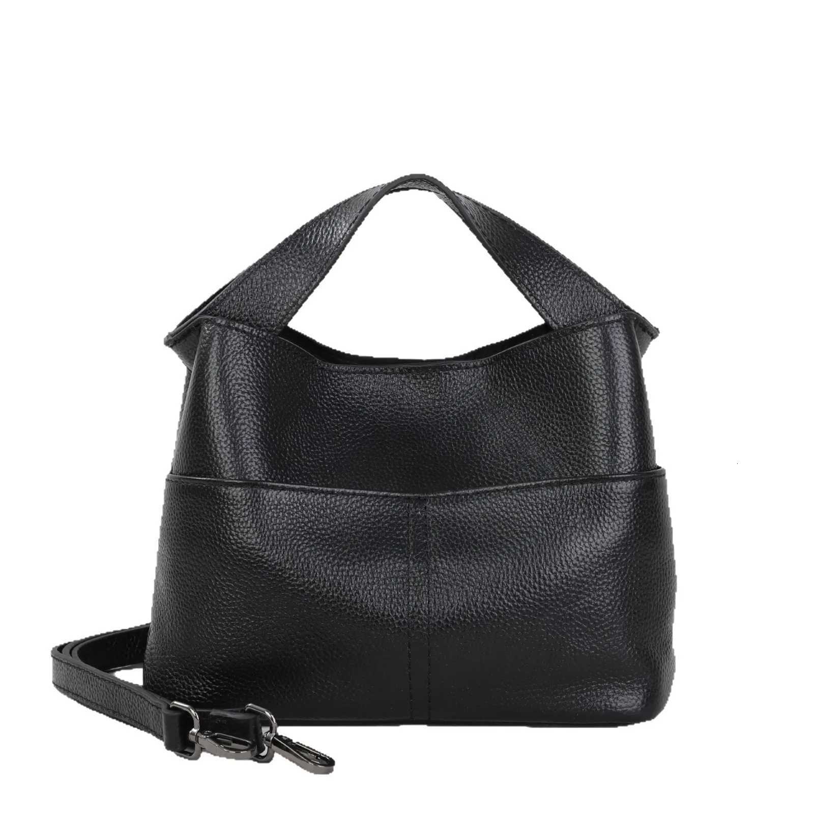 Womens TopGrain Leather Work Tote Bag Convertible Crossbody Laptop Purse for Commuting W250911